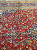 Load image into Gallery viewer, 9.6 x 13.10 Persian Red Blue traditional Kashan Rug - Pre Owned #F-5625