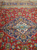 Load image into Gallery viewer, 9.6 x 13.10 Persian Red Blue traditional Kashan Rug - Pre Owned #F-5625