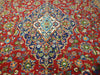 Load image into Gallery viewer, 9.6 x 13.10 Persian Red Blue traditional Kashan Rug - Pre Owned #F-5625