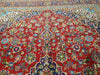 Load image into Gallery viewer, 9.6 x 13.10 Persian Red Blue traditional Kashan Rug - Pre Owned #F-5625