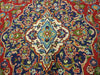 Load image into Gallery viewer, 9.6 x 13.10 Persian Red Blue traditional Kashan Rug - Pre Owned #F-5625