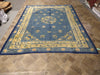 Load image into Gallery viewer, 8.10 x 11.5 Art Deco Rug Light Blue #F-5631