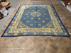 Load image into Gallery viewer, 8.10 x 11.5 Art Deco Rug Light Blue #F-5631