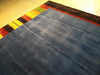 Load image into Gallery viewer, 8.3 x 9.10 Gabbeh Area Rug Royal Blue Handmade in India HAPPY CARPET #F-5644