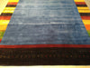 Load image into Gallery viewer, 8.3 x 9.10 Gabbeh Area Rug Royal Blue Handmade in India HAPPY CARPET #F-5644