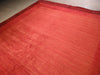 Load image into Gallery viewer, 9.1 x 11.10 SOLID RED CONTEMPORARY AREA RUG Handmade in India #F-5647