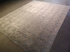 Load image into Gallery viewer, 7.10 x 10 Modern Solid Gray Bamboo Silk handmade Rug CONTEMPORARY CARPET #F-5661