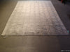 Load image into Gallery viewer, 7.10 x 10 Modern Solid Gray Bamboo Silk handmade Rug CONTEMPORARY CARPET #F-5661