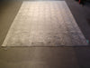 Load image into Gallery viewer, 7.10 x 10 Modern Solid Gray Bamboo Silk handmade Rug CONTEMPORARY CARPET #F-5661