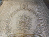 Load image into Gallery viewer, 9.2 x 12.5 French Aubusson Flat Weave Rug Neutral Colors #F-5808