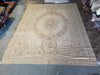 Load image into Gallery viewer, 9.2 x 12.5 French Aubusson Flat Weave Rug Neutral Colors #F-5808