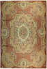 Load image into Gallery viewer, 8.10 x 12 Coral Rust Fine Needlepoint Rug 10043