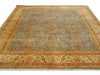 Load image into Gallery viewer, 8.3 x 10 Cerulean Blue Indo Kashan Rug 10135