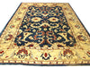 Load image into Gallery viewer, 5.11 x 9.3 Pine Green Chobi Peshawar Rug 11051