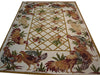 Load image into Gallery viewer, Hand-knotted-Wheat-Needlepoint-Rug.jpg