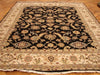 Load image into Gallery viewer, 8&#39; x 9&#39; Black Jaipour Rug 12657