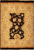 Load image into Gallery viewer, 8&#39; x 10&#39; Black Gold Beige CHOBI PESHAWAR Rug 12728