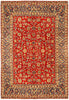 Load image into Gallery viewer, 9.4 x 13.4 OLD Persian Esfahan WOOL Rug 12957