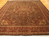 Load image into Gallery viewer, 9&#39; x 12&#39; Brown Beige Indo Kashan Rug 13194