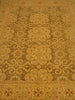 Load image into Gallery viewer, 8.2 x 9.9 Golden Brown Chobi Peshawar Rug 13550