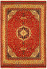 Load image into Gallery viewer, 7.10 x 9.11 RICH RED Wool &amp; Silk Sino Tabriz Rug 13952