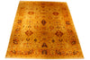 Load image into Gallery viewer, 8 x 10.2 NUETRAL WARM BAIGE GOLD CHOBI PESHAWAR RUG 15120