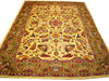 Load image into Gallery viewer, 8.6 x 11.8 Ivory Green Chobi Peshawar Rug Handmade Natural Wool #PIX-1556