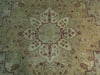 Load image into Gallery viewer, 7.11 x 9.10 Ivory Traditional Indian Rug SAG EGREEN #PIX-15571