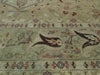 Load image into Gallery viewer, 7.11 x 9.10 Ivory Traditional Indian Rug SAG EGREEN #PIX-15571