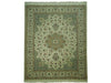 Load image into Gallery viewer, 9x12 Wool And Silk Persian Design Rug-China - bestrugplace