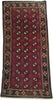 Load image into Gallery viewer, 4&#39; x 9&#39; Berry-Red-Bokhara-Tribal-Persian-Runner.jpg