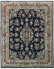 Load image into Gallery viewer, 8&#39; x 10&#39; Black Sarouk Rug 19853