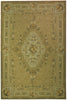 Load image into Gallery viewer, 6 x 9 Sage GREEN Needlepoint Flat Weave Rug 20706