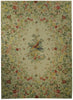 Load image into Gallery viewer, 8.6 x 11.10 Ivory Double Knot Needlepoint Flat Weave Rug 20786