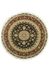 Load image into Gallery viewer, Fine-Quality-Wool-Silk-Round-Rug.jpg 