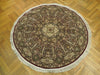 Load image into Gallery viewer, Fine-Quality-Wool-Silk-Round-Rug.jpg