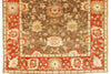 Load image into Gallery viewer, 9.2 x 11.10 New Handmade Oushak Rug BROWN #PIX-21071