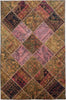 Load image into Gallery viewer, 5&#39; x 8&#39; Semi-Antique Persian Patchwork Rug #PIX-22167