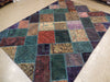 Load image into Gallery viewer, 7.3 x 10.2 Multi Color Antique Persian Patchwork Rug CLEARANCE SALE #PIX-22235