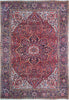 Load image into Gallery viewer, 9 x 12.3 Persian Sherabian Heriz Rug Iran Dense desired carpet 22765