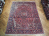 Load image into Gallery viewer, 8.10 x 11.6 Red Semi-Antique Persian Heriz Rug 22792