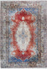 Load image into Gallery viewer, 5&#39; x 7&#39; -Antique-Persian-Estate-SILK-Rug.jpg