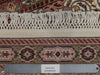 Load image into Gallery viewer, 8.5 x 11.10 Dark Grey Wool&amp;Silk Sino Isfahan Rug #PIX-23072