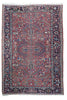 Load image into Gallery viewer, 7.10 x 10.3 Semi-Antique Persian Heriz Rug 23302