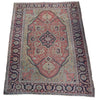 Load image into Gallery viewer, 9.5 x 12.4 Dull Red Persian Heriz Serapi Rug #PIX-23590