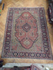 Load image into Gallery viewer, 9.5 x 12.4 Dull Red Persian Heriz Serapi Rug #PIX-23590