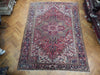 Load image into Gallery viewer, 8.10 x 11.10 Maroon Semi-Antique Persian Heriz Rug #PIX-23608