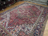 Load image into Gallery viewer, 8.10 x 11.10 Maroon Semi-Antique Persian Heriz Rug #PIX-23608