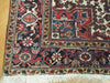 Load image into Gallery viewer, 7.11 x 11.3 Red Semi-Antique Persian Heriz Rug #PIX-23651