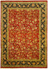 Load image into Gallery viewer, 9&#39; x 13&#39; DEEP RED Black Border  Jaipur Rug 26230